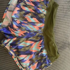 Nike Dry Fit Women's Shorts Small Green Athletic Running